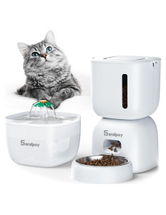 Dispensador Automático de Comida y Agua Sandpoy FW1 3L