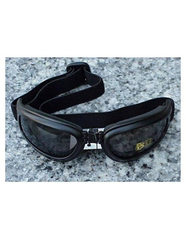 Gafas de Motocicleta Plegables UV400 Negras i5 para Harley