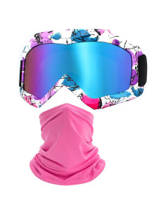 Gafas de Esquí y Motocross Immoono OTG Anti UV para Mujeres
