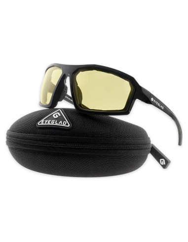 Gafas de Motocicleta EYEGLAD REV HD UV400 Amarillo