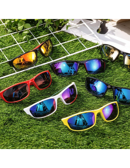 Gafas de Sol Deportivas Polarizadas Leumoi 18 Pares Unisex