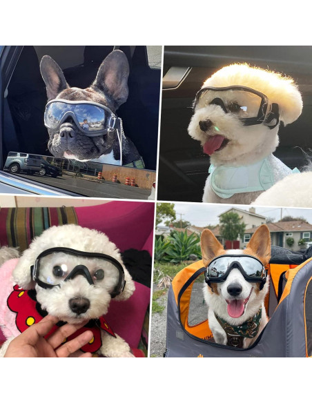 Gafas de Sol para Perros NAMSAN UV400, 2 Piezas, Medianas a Grandes Gafas de Sol para Perros NAMSAN UV400, 2 Piezas, Medianas a Grandes