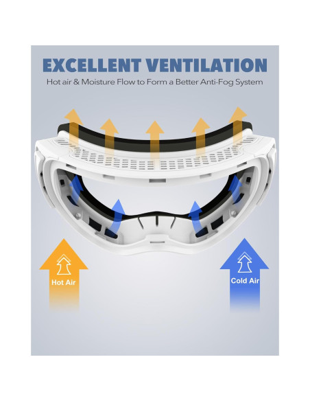 Gafas de Esquí Findway OTG Unisex con Lente Intercambiable