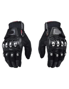 Guantes de Seguridad para Motocicleta Oubaiya JK-10C Mediano Negro