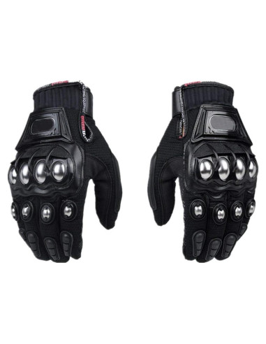 Guantes de Seguridad para Motocicleta Oubaiya JK-10C Mediano Negro