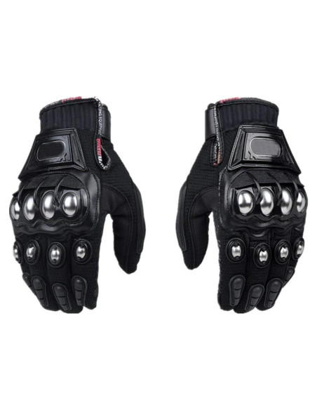 Guantes de Seguridad para Motocicleta Oubaiya JK-10C Mediano Negro