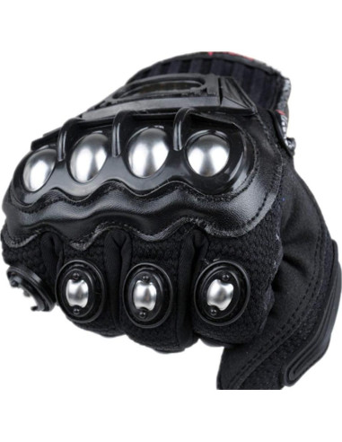 Guantes de Seguridad para Motocicleta Oubaiya JK-10C Mediano Negro