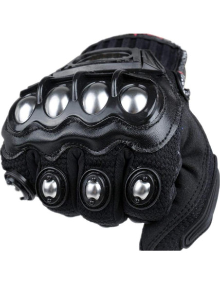 Guantes de Seguridad para Motocicleta Oubaiya JK-10C Mediano Negro