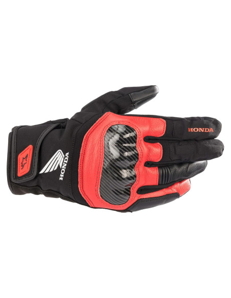 Guantes de Ciclismo Alpinestars Honda SMX Z Drystar L Negro/Rojo