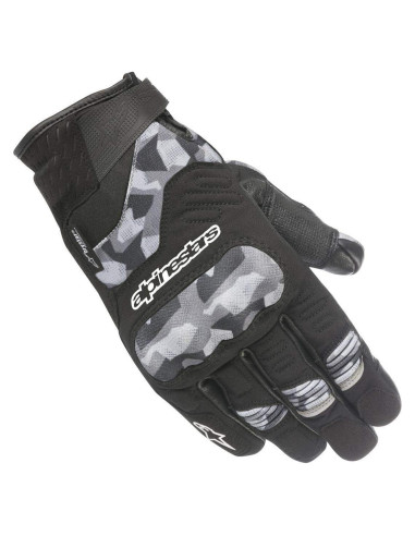 Guantes de Moto Alpinestars C-30 Drystar Hombre Negro/Camo Grande