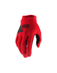 Guantes de Motocross y Ciclismo 100% Rojo Pequeño