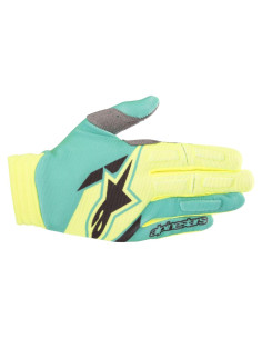 Guantes de Protección Alpinestars Aviator 3560318-578 XXL Amarillo/Teal
