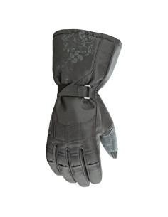 Guantes de Moto Textil Mujer Joe Rocket Sub Zero Negro Grande