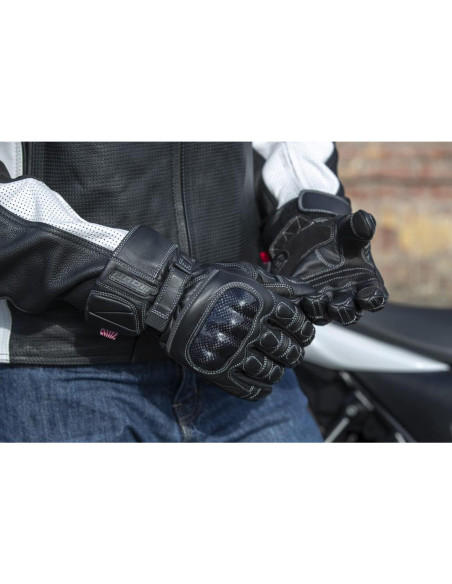 Guante de motocicleta Noru Kabon WP - Impermeable y térmico Guante de motocicleta Noru Kabon WP - Impermeable y térmico