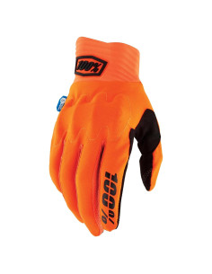 Guantes Inteligentes 100% Shock Fluo Naranja 2XL