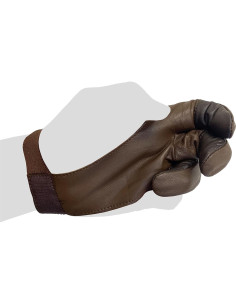 Guantes Protectores Damascus para Hombre, Tiro Militar, Marrón 2