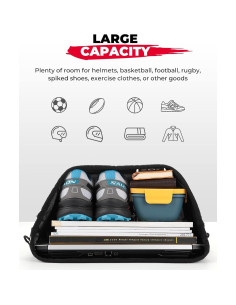 Bolsa para Casco KEMIMOTO 50x43 cm, Ligera y Transpirable 2