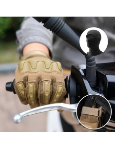 Guantes Tácticos ZAIXIA X-Large Marrón con Pantalla Táctil 2