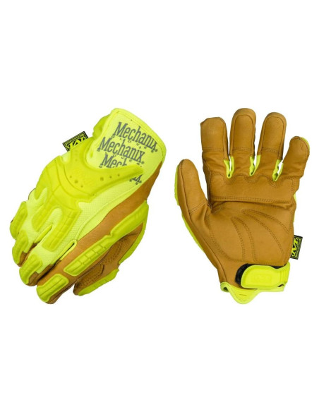 Guantes de Trabajo Pesados Mechanix Wear Hi-Viz CG XL Amarillo