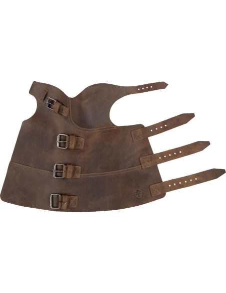 Guante de Soldadura Valhalla Gear de Cuero con Cierre Hebilla