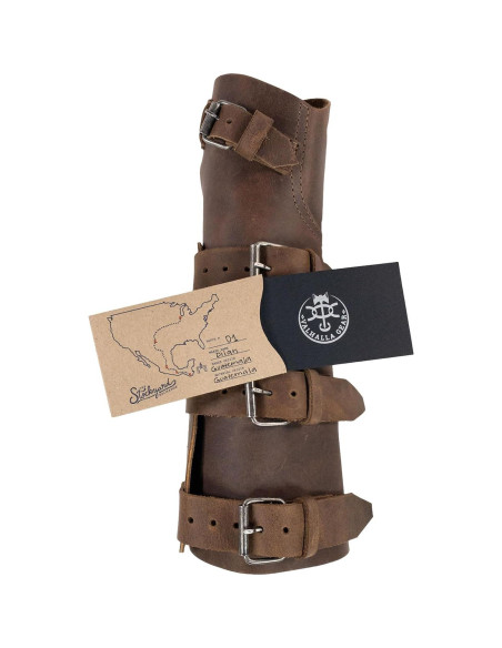 Guante de Soldadura Valhalla Gear de Cuero con Cierre Hebilla