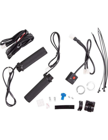 Puños Calentados Tusk ATV Lock-On 2 Piezas 5 Modos