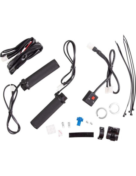 Puños Calentados Tusk ATV Lock-On 2 Piezas 5 Modos