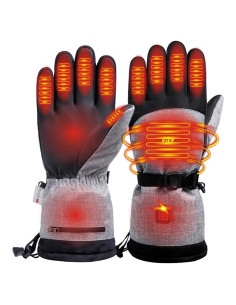 Guantes Calentados Sonecesiya BJS14C 5000mAh Táctiles Impermeables