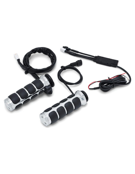 Puños ISO Calefaccionados Kuryakyn 6470 para Harley 2008-2020