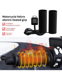 Cubierta de Agarre Calentado OXWIND 12V Impermeable IP67 2