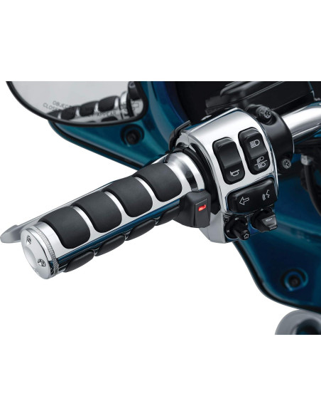 Puños ISO Calefaccionados Kuryakyn 6470 para Harley 2008-2020