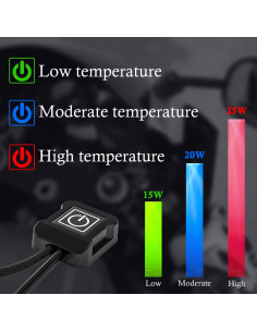 Funda Calentadora de Manillar BATIGE 12V Ajuste Inteligente 2