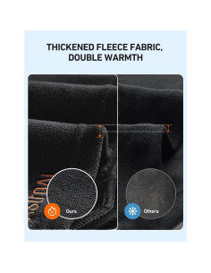 Balaclava Térmica AstroAI Negra Mediana para Esquí y Motociclismo 2