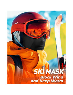 Balaclava de Esquí Venswell para Climas Fríos - Forro Polar 2