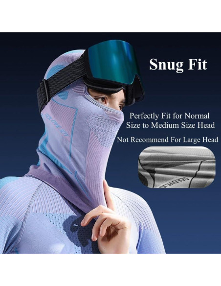 Balaclava de Esquí Térmica JJZS para Climas Fríos - Unisex