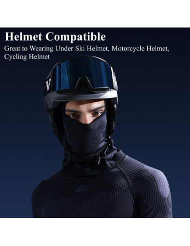Balaclava de Esquí Térmica JJZS para Climas Fríos - Unisex