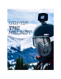 Balaclava Térmica ROCKBROS para Hombres - Invierno, Negro 2