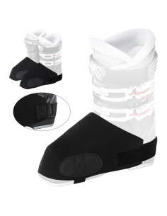 Cubiertas para Botas de Esquí Atvkov - Neopreno Negro Talla M