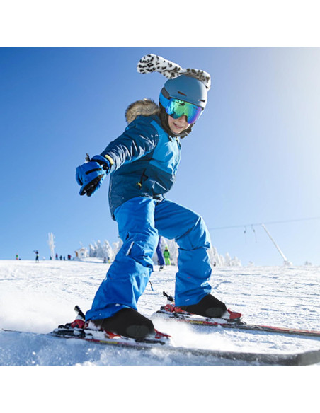 Cubiertas para Botas de Esquí Atvkov - Neopreno Negro Talla M