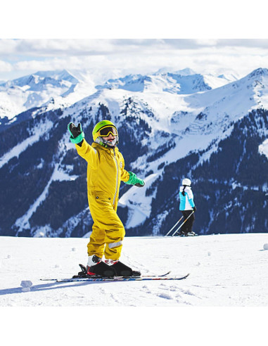Cubiertas para Botas de Esquí Atvkov - Neopreno Negro Talla M