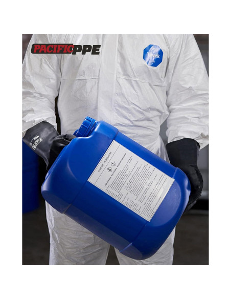 Guantes Químicos PACIFIC PPE 2 Pares M/8 Resistentes al Ácido