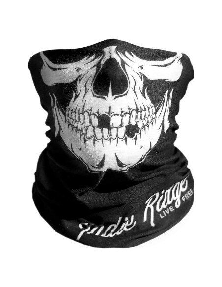 Máscara Facial de Motocicleta Indie Ridge Skull - Invierno