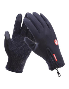 Guantes de Ciclismo Impermeables HKXY Térmicos con Pantalla Táctil