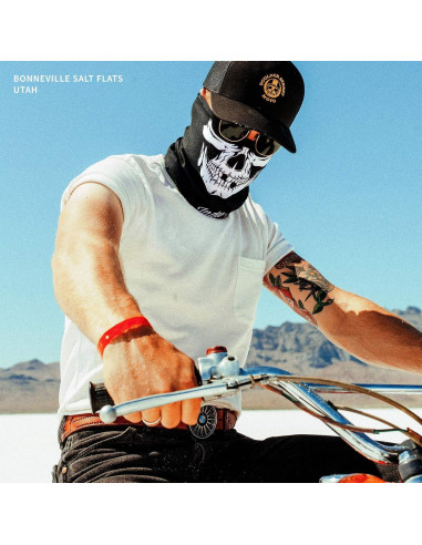 Máscara Facial de Motocicleta Indie Ridge Skull - Invierno