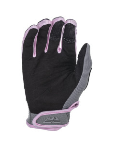 Guantes de Conducción Fly Racing F-16 Juveniles XX-Pequeños Gris/Negro/Rosa 2