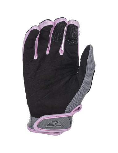 Guantes de Conducción Fly Racing F-16 Juveniles XX-Pequeños Gris/Negro/Rosa
