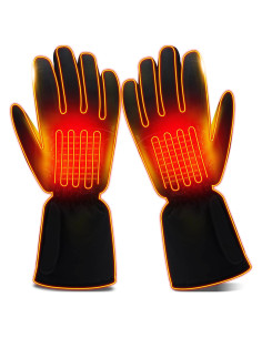Guantes Calentados Eléctricos IFWATER Unisex Impermeables Grande