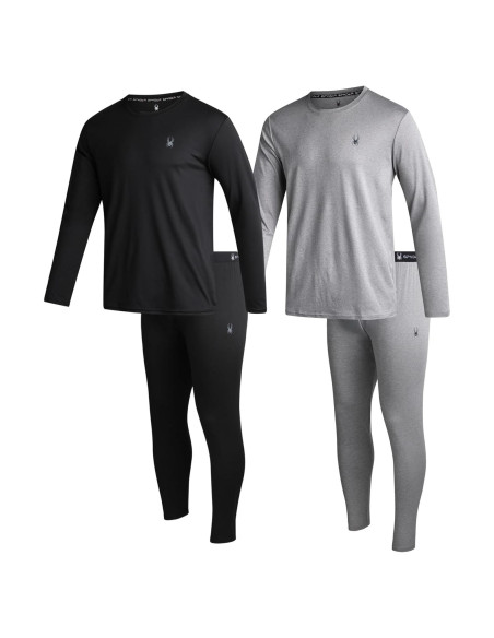 Conjunto Térmico para Hombre Spyder - 4 Piezas, S-XL