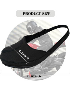 Protector de Zapatos Stacool para Motocicleta Ajustable Antideslizante 2