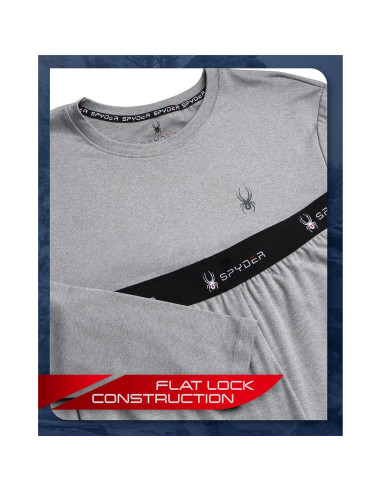 Conjunto Térmico para Hombre Spyder - 4 Piezas, S-XL